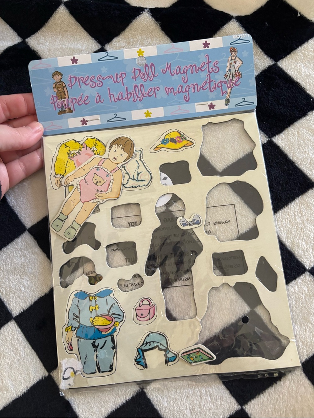 Kids Magnetic Dress-Up Doll Set